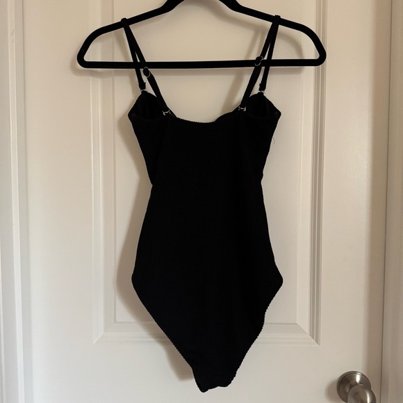 Veronica Beard Black One Piece Swimsuit, S - Picture 2 of 8